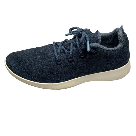 ALLBIRDS Mizzle Dark Blue New Zealand Merino Wool Runners - Picture 5 of 12